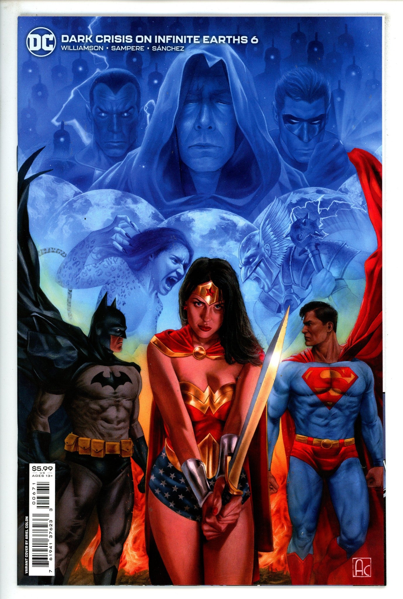 Dark Crisis on Infinite Earths 6 Colon Variant (2022)