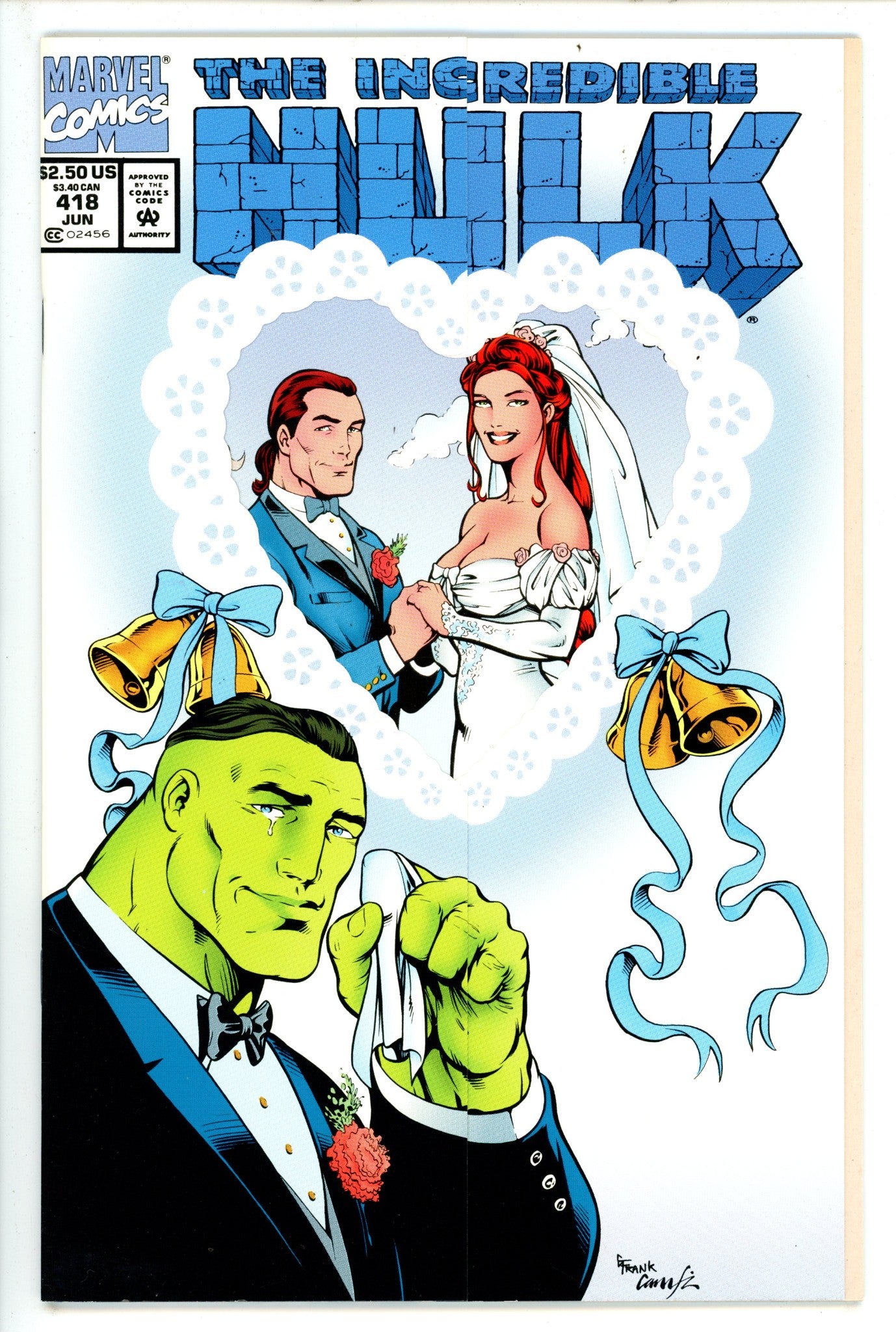 The Incredible Hulk Vol 1 418 Newsstand NM (1994)