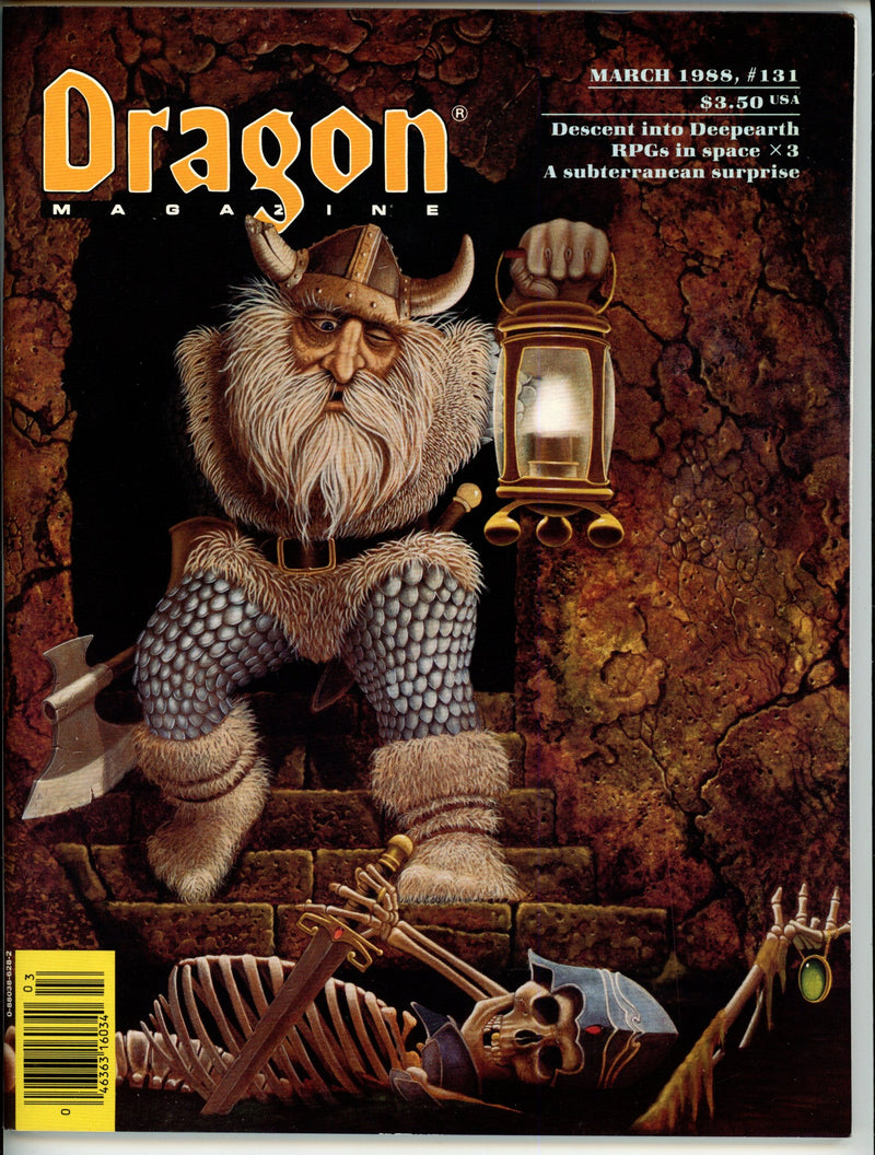 Dragon Magazine 131 NM