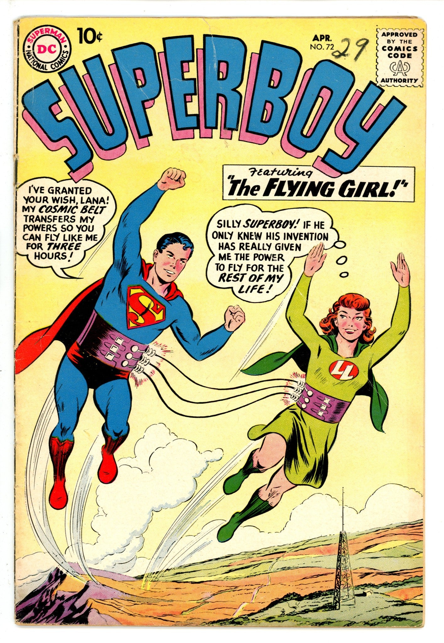 Superboy Vol 1 72 VG