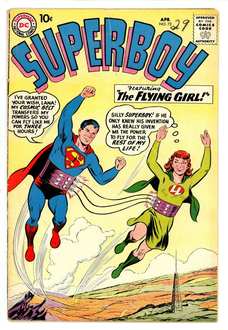 Superboy Vol 1 72 VG