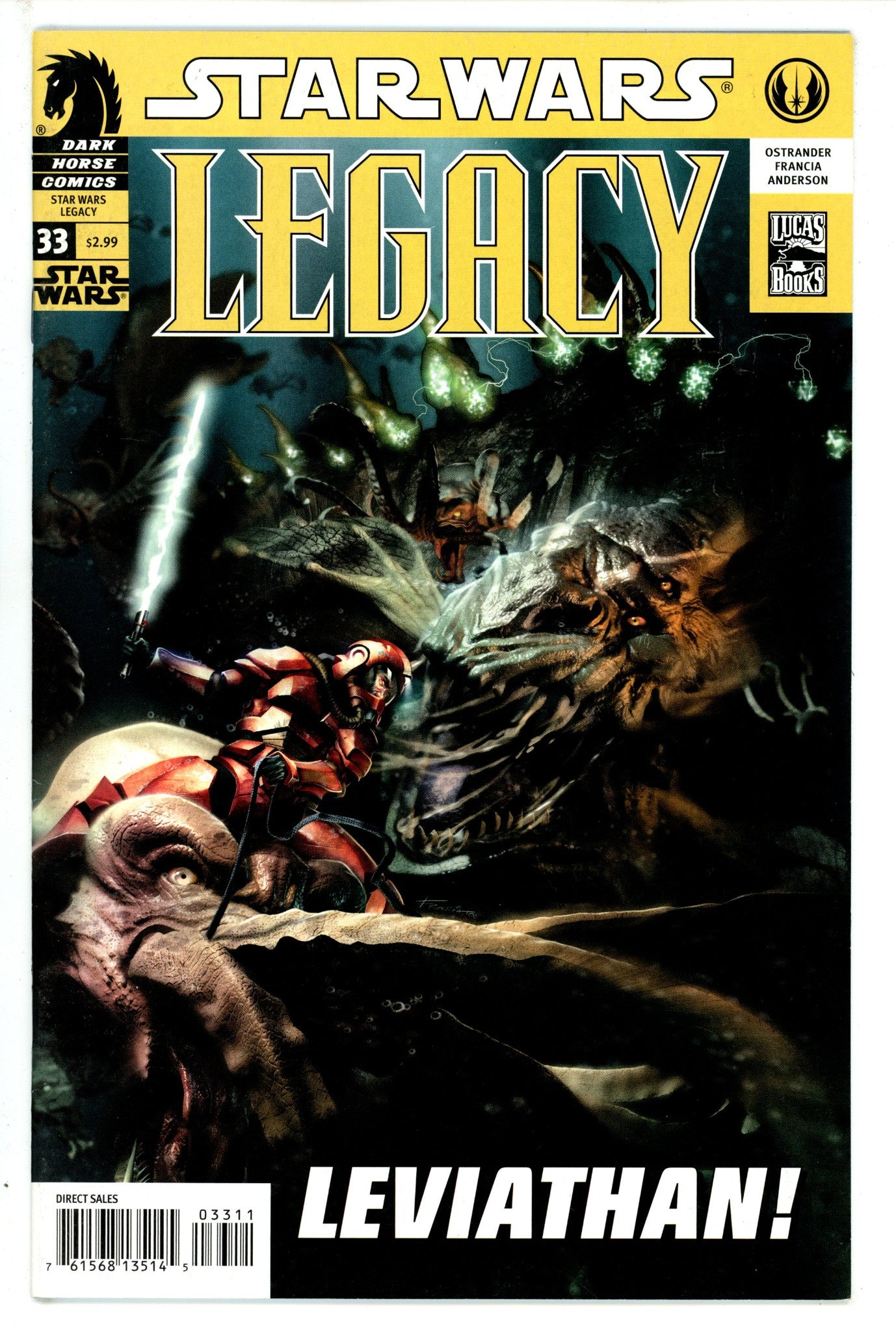 Star Wars: Legacy Vol 1 33 VF (2009)
