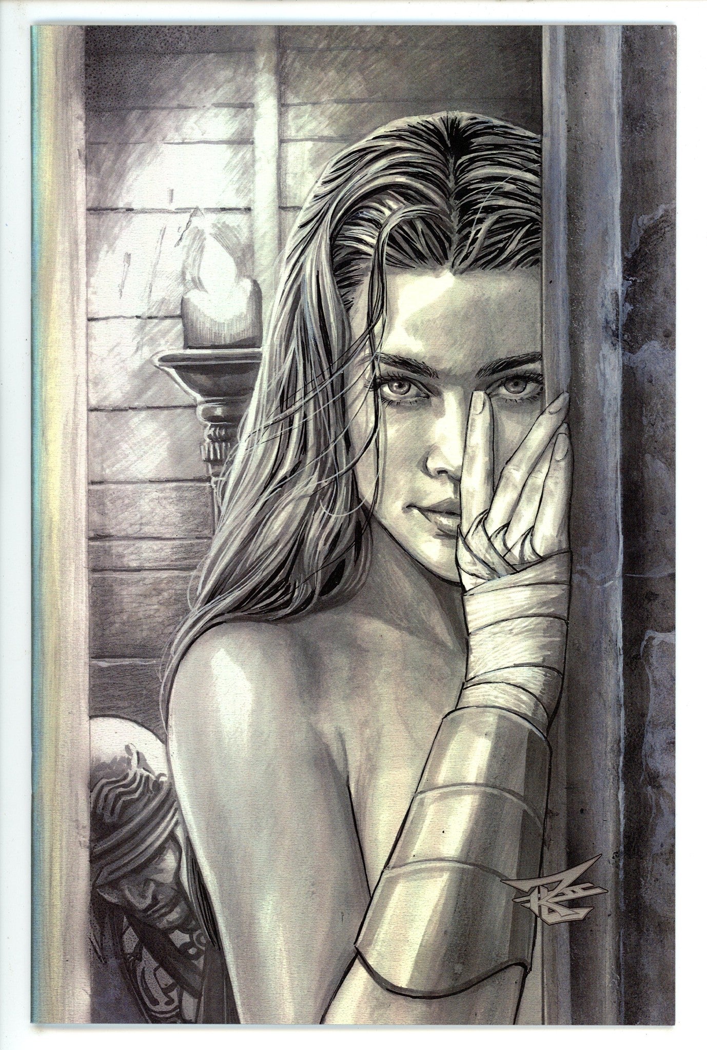 Born Of Blood 5 Leary Foil Risque Incentive Variant NM+ (2023)