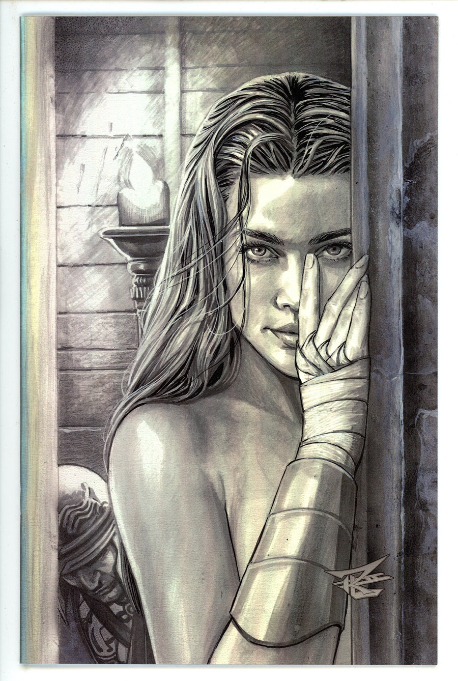 Born Of Blood 5 Leary Foil Risque Incentive Variant NM+ (2023)