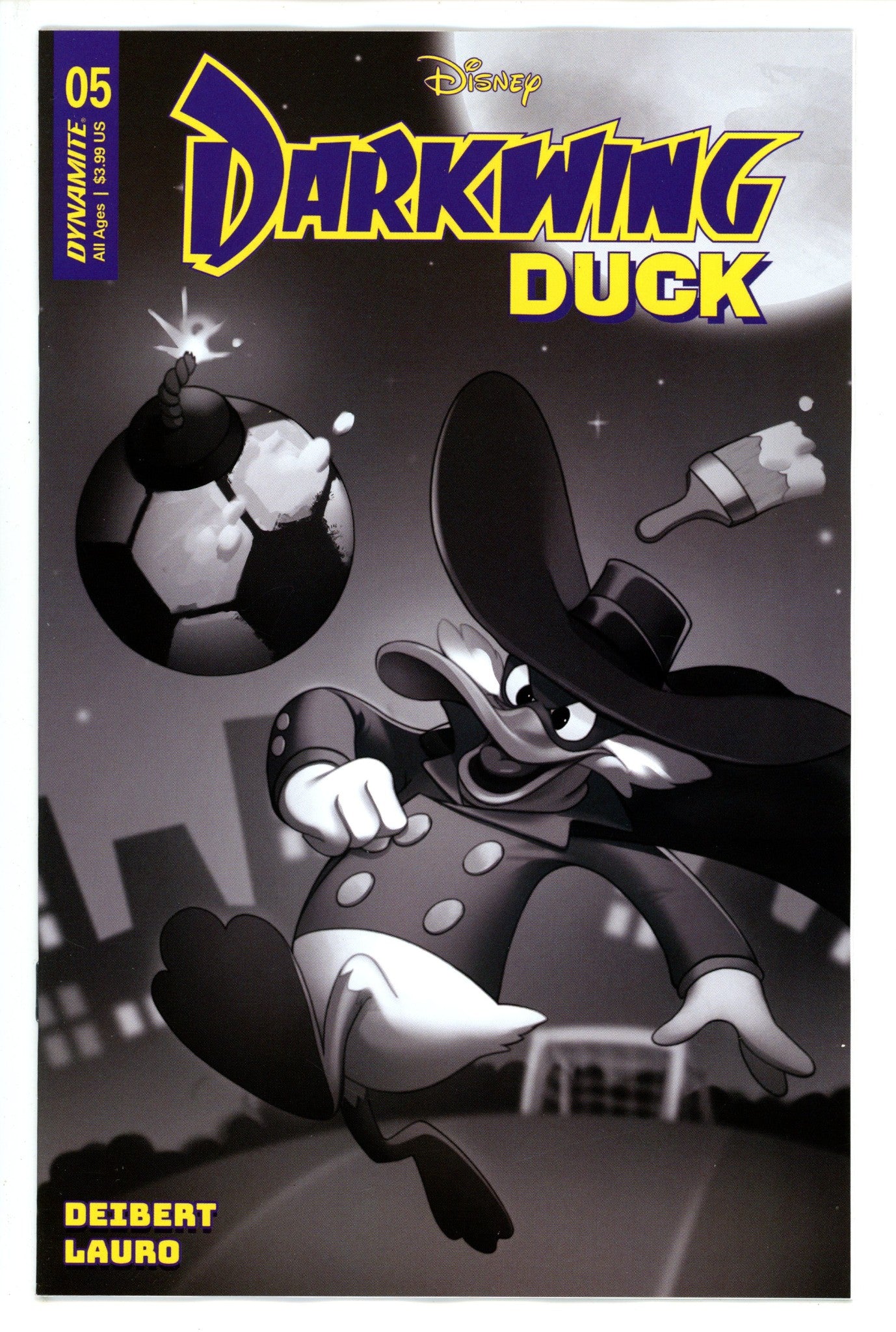 Darkwing Duck 5 Leirix B&W Incentive Variant (2023)