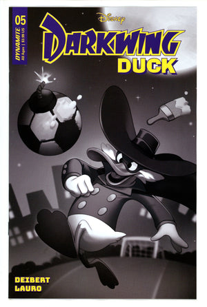 Darkwing Duck Vol 2 5 Leirix B&W Incentive Variant (2023)