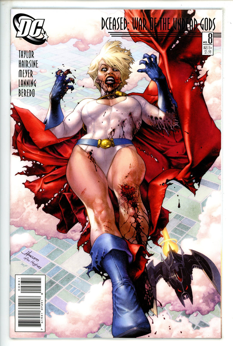 DCeased War Of The Undead Gods 8 Anacleto Homage Variant (2023)