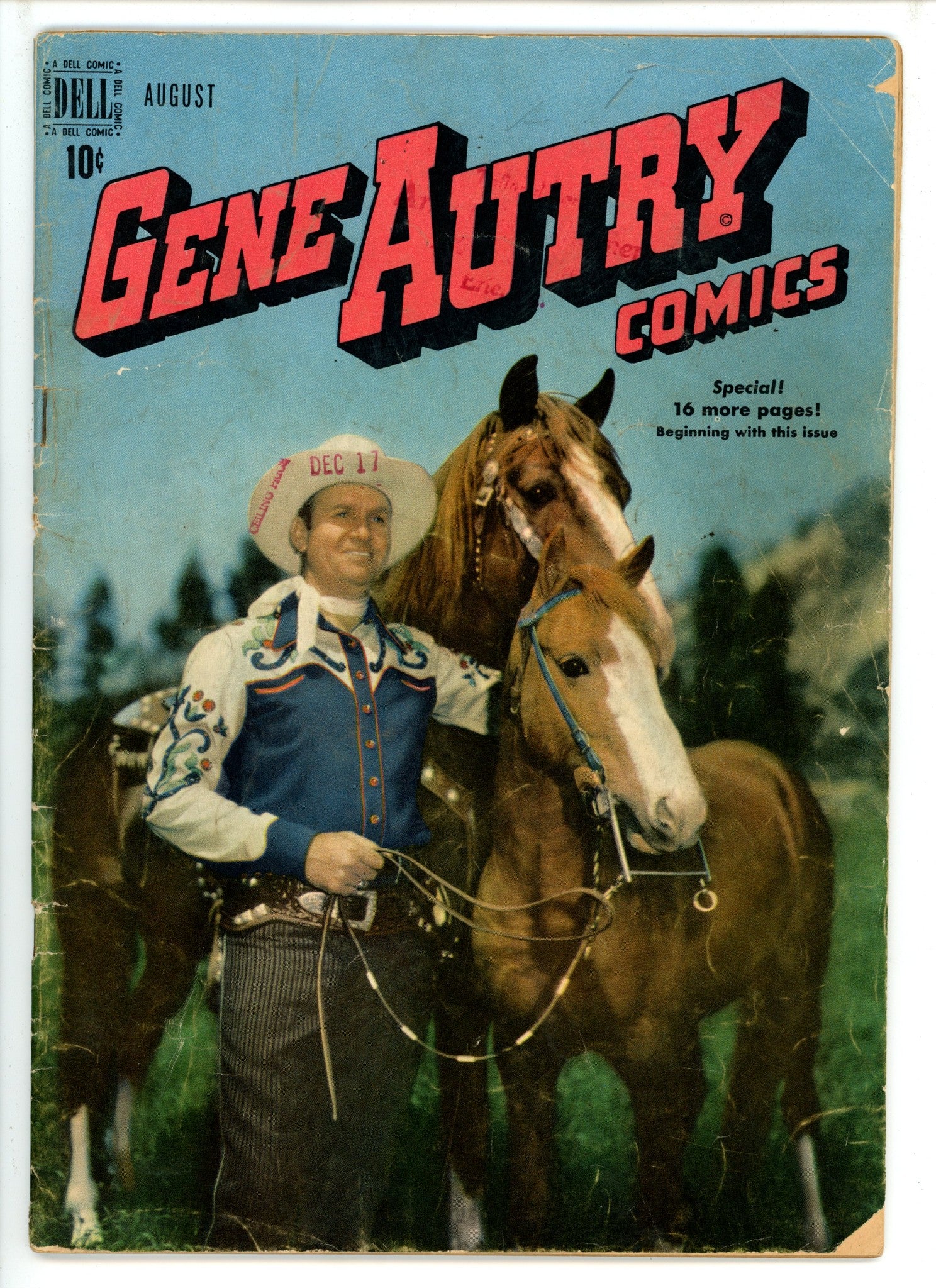 Gene Autry Comics 30 VG- (1949)