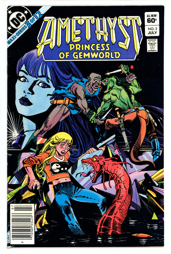 Amethyst, Princess of Gemworld Vol 1 3 Newsstand (1983)