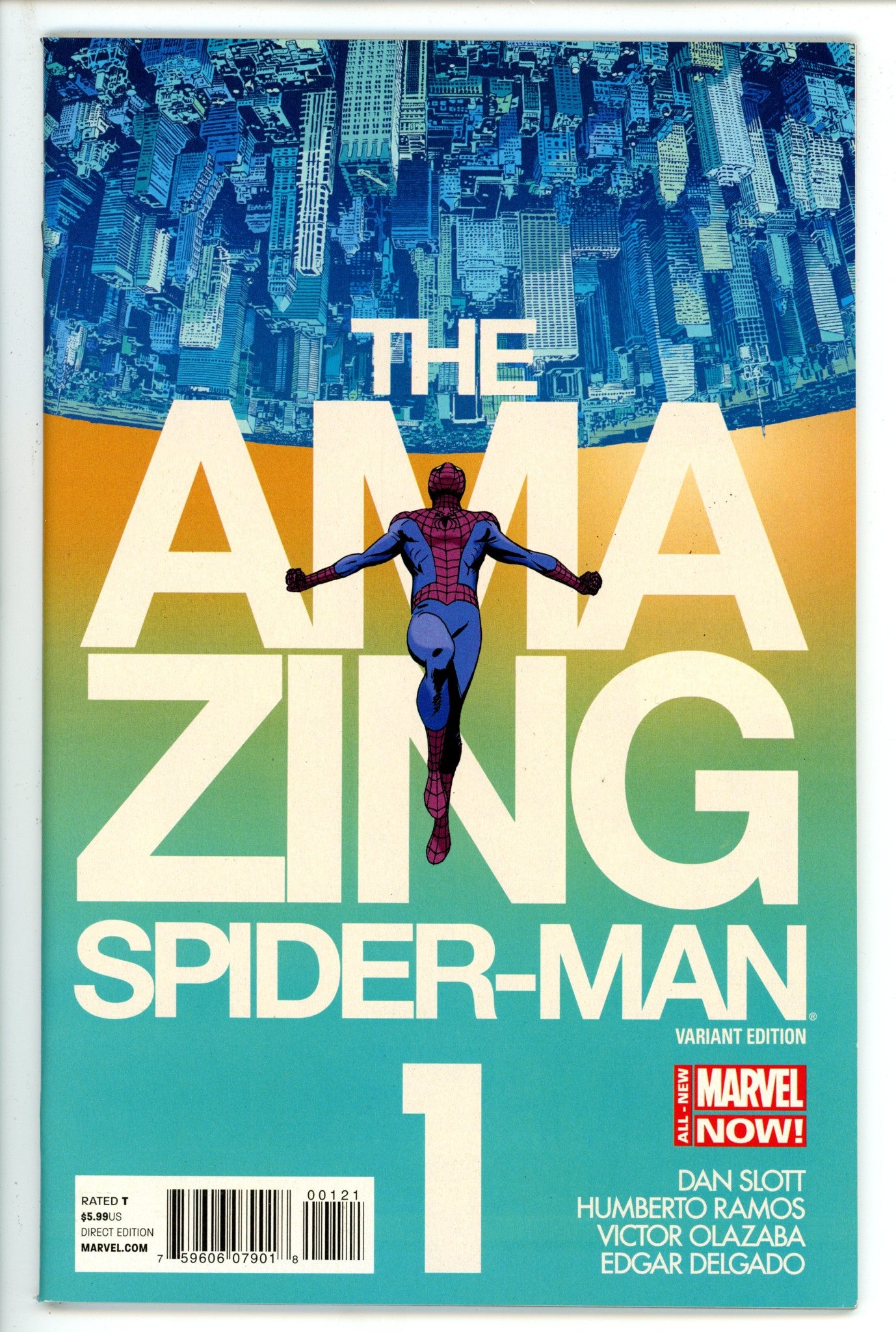 The Amazing Spider-Man Vol 3 1 Martin Variant NM-