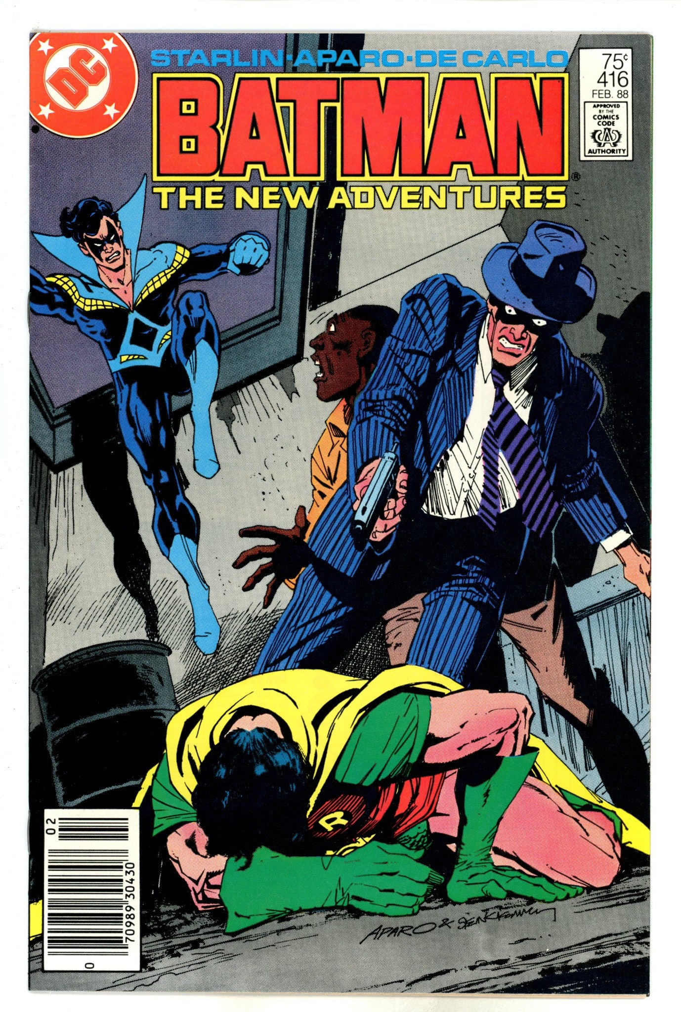 Batman Vol 1 416 2nd Print Newsstand VF/NM