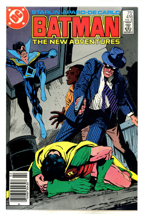 Batman Vol 1 416 2nd Print Newsstand VF/NM