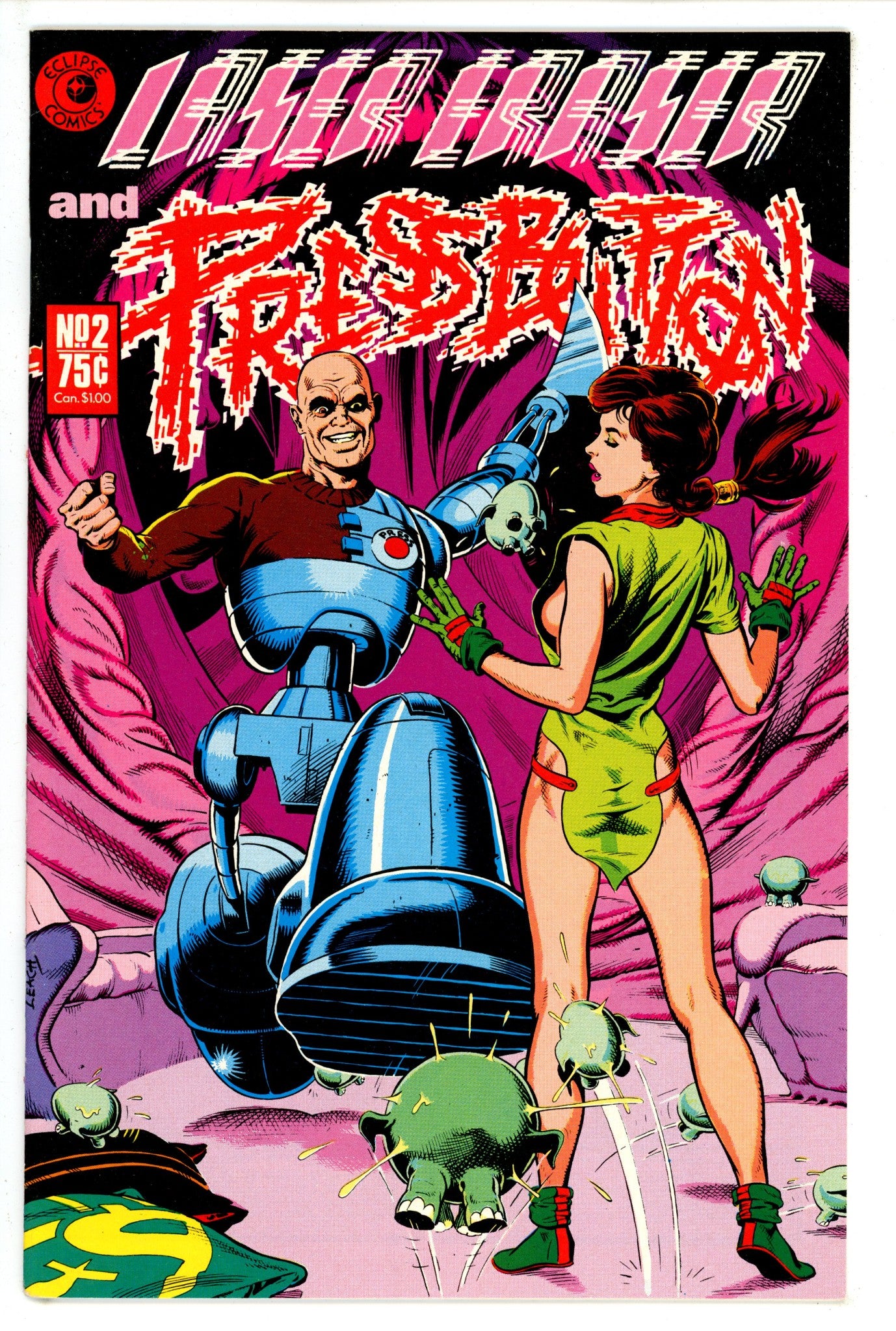 Laser Eraser & Pressbutton 2 (1985)