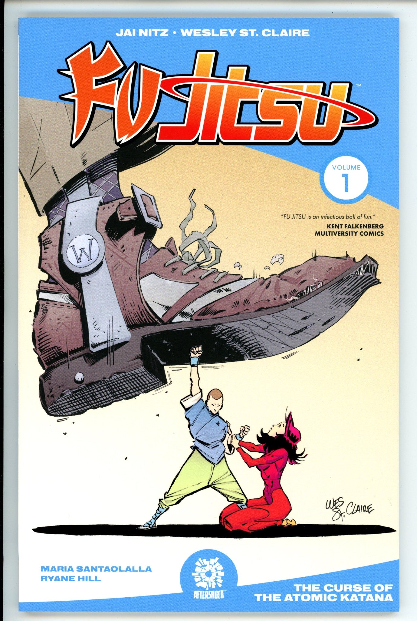 Fu Jitsu Vol 1 The Curse of the Atomic Katana TPB