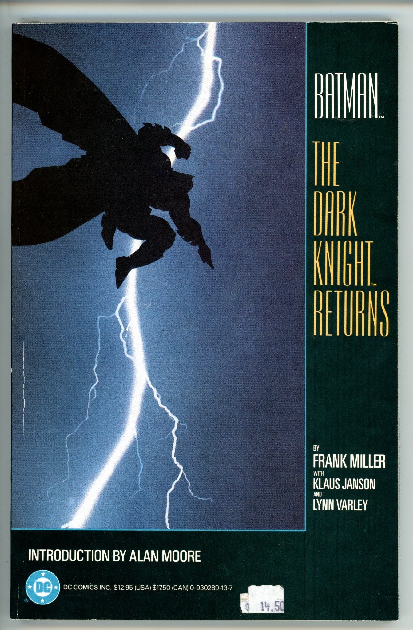 Batman The Dark Knight Returns TPB 1st Print