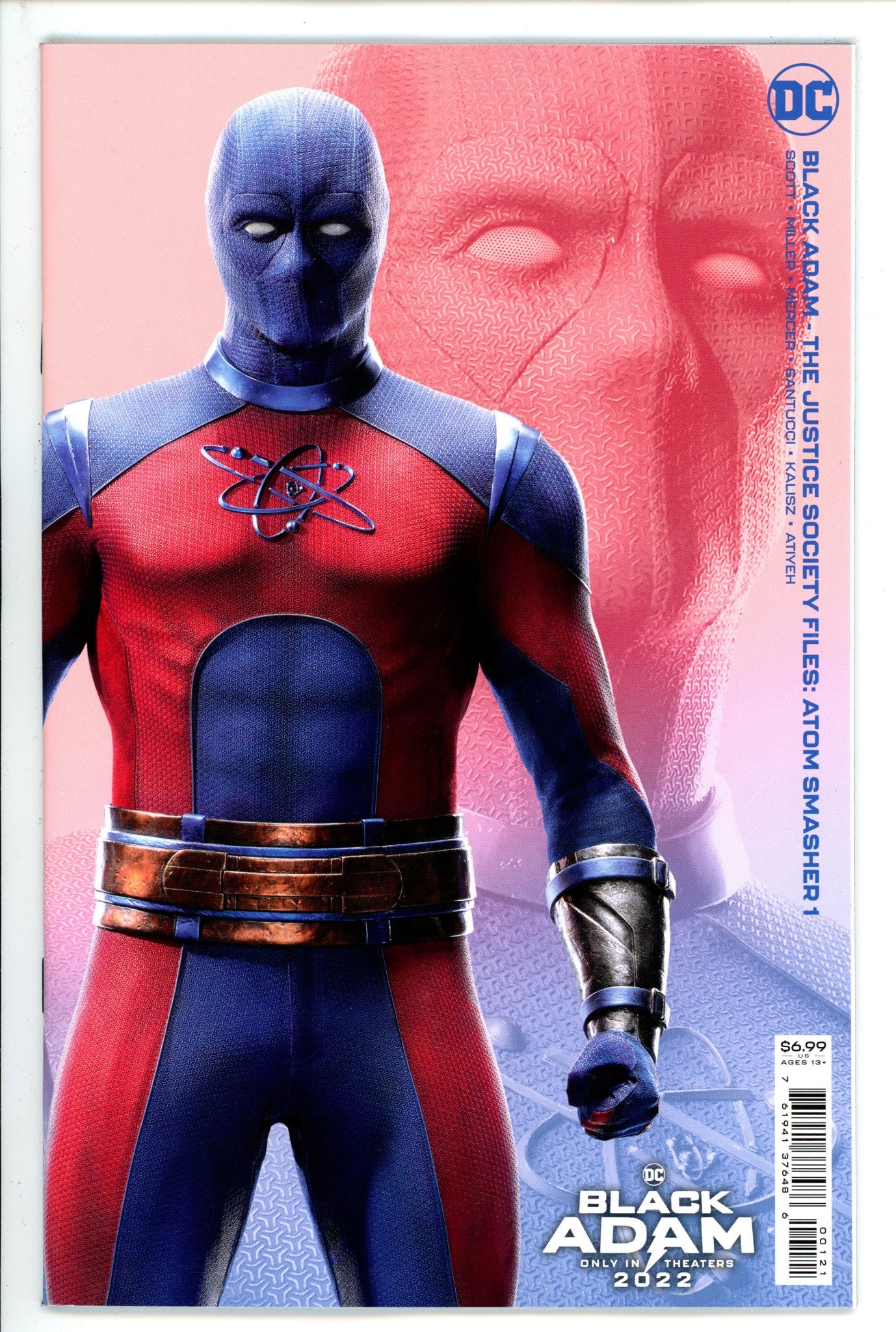 Black Adam the Justice Society Files Atom Smasher 1 Photo Variant (2022)