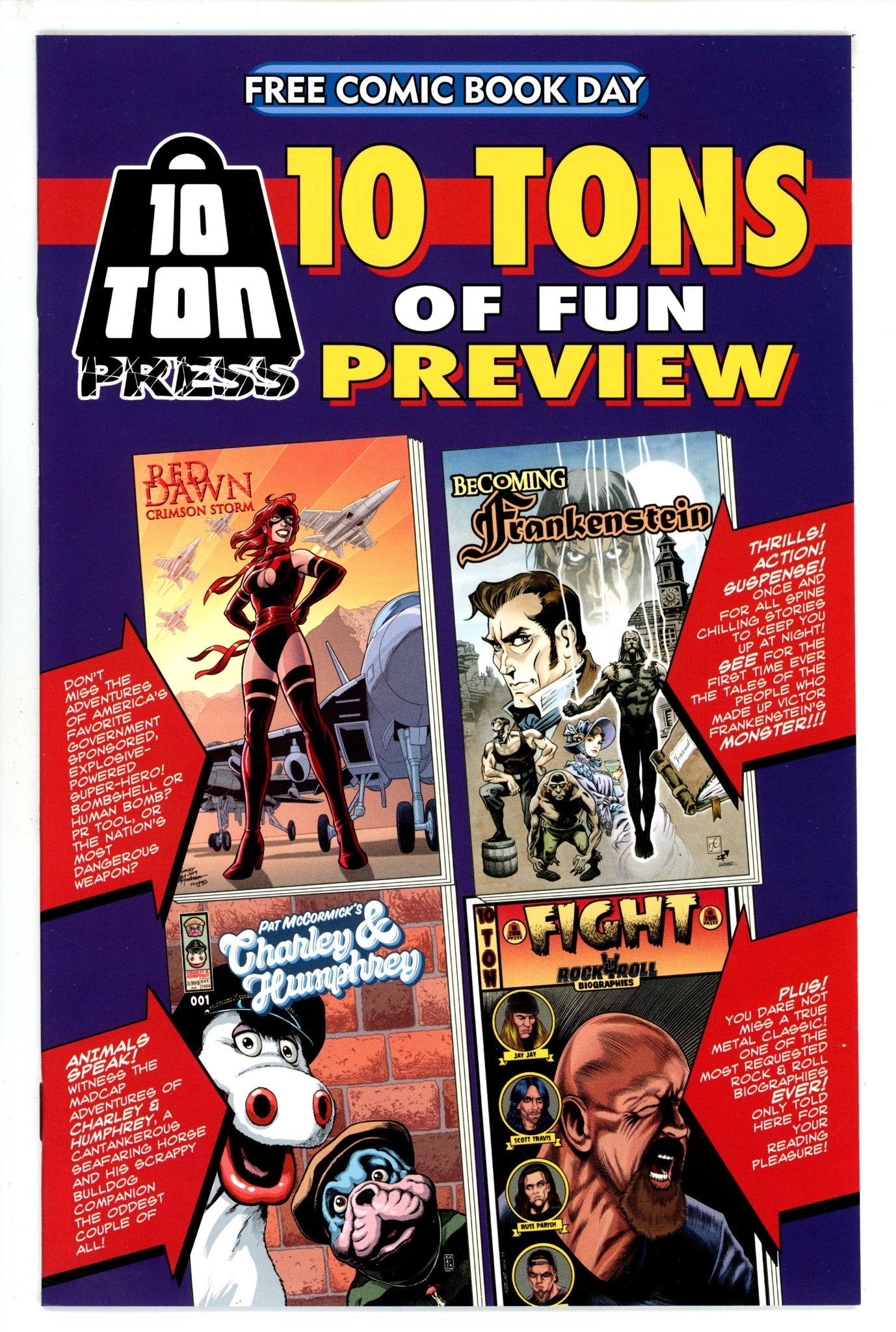FCBD 10 Tons of Fun Preview [nn] Unstamped (2021)