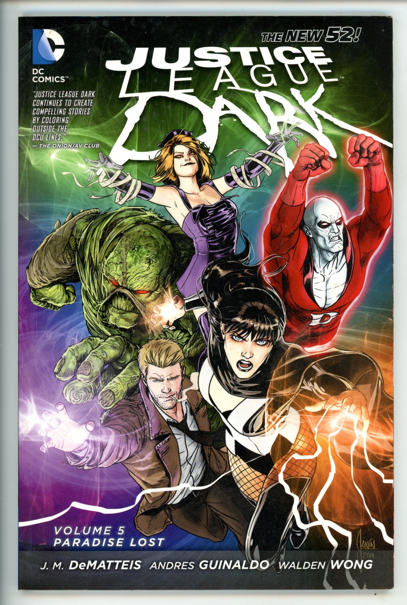 Justice League Dark Vol 5 Paradise Lost TPB
