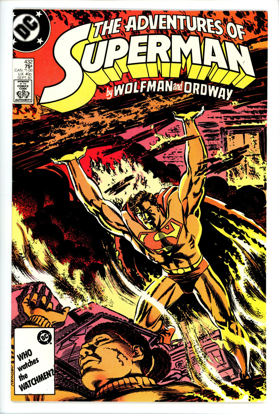Adventures of Superman 432-DC-CaptCan Comics Inc