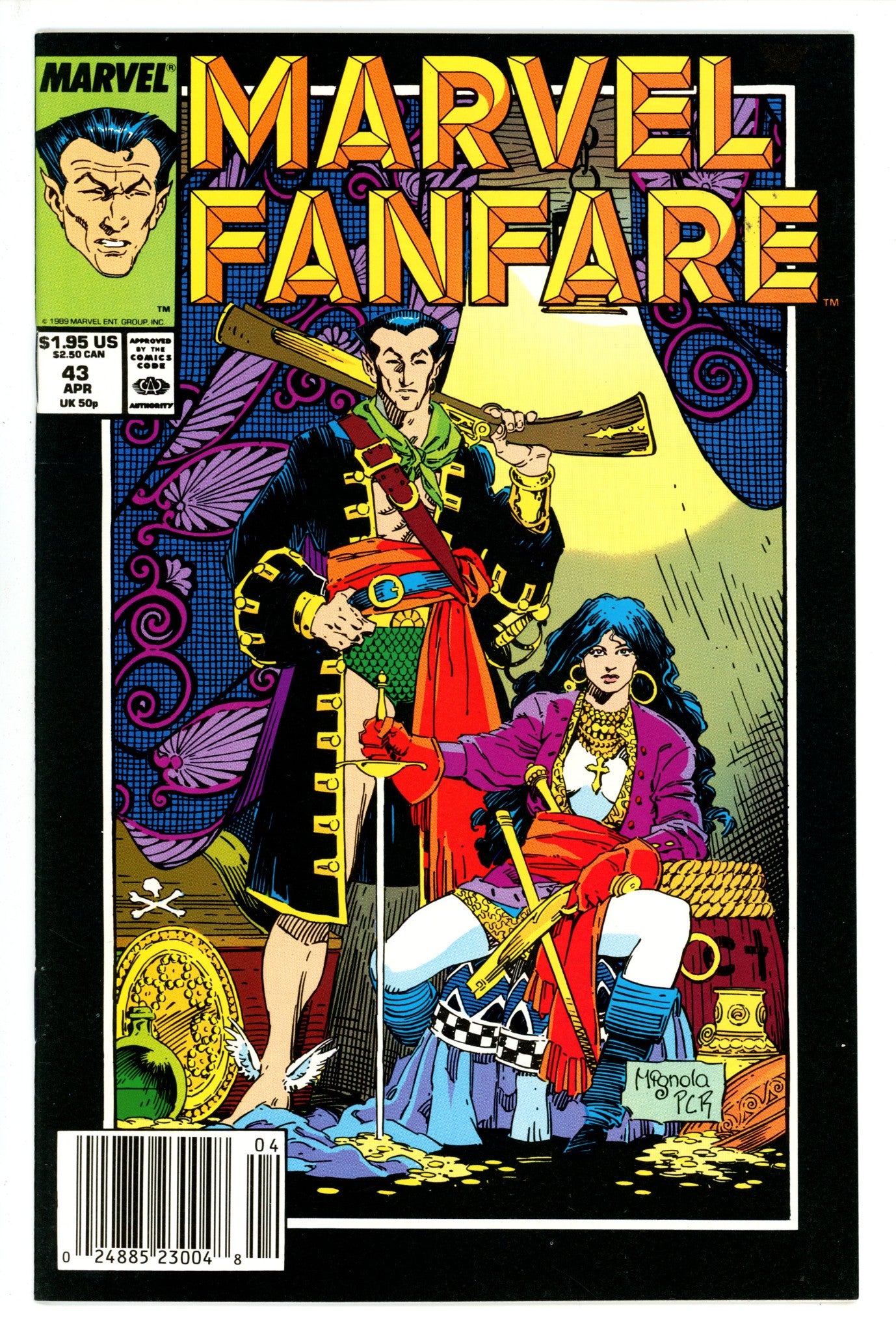 Marvel Fanfare Vol 1 43 (1989)