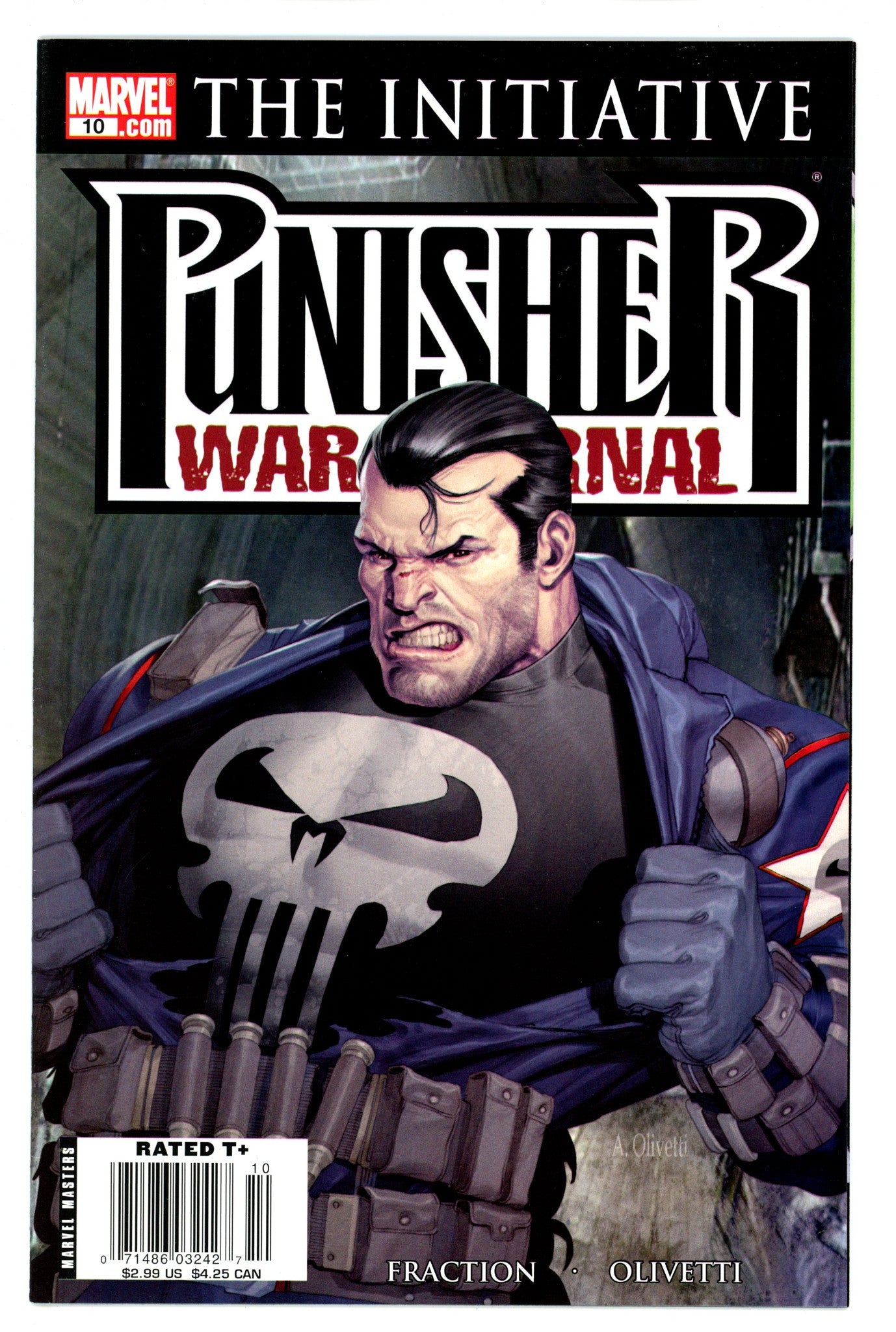 Punisher War Journal Vol 2 10 Newsstand VF+