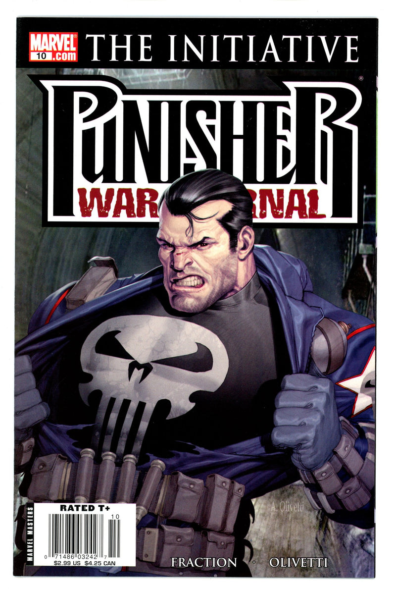 Punisher War Journal Vol 2 10 Newsstand VF+