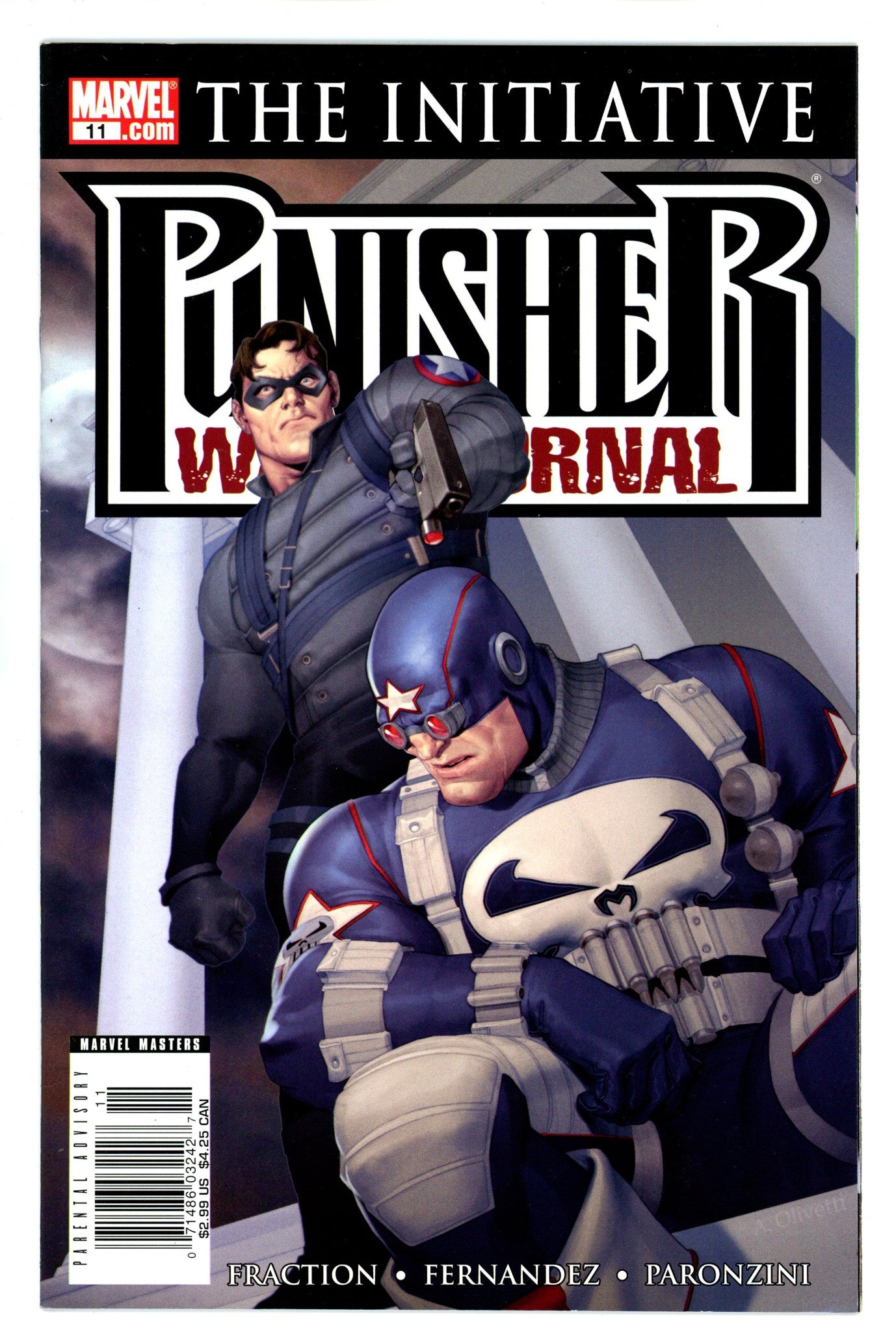 Punisher War Journal Vol 2 11 Newsstand VF+