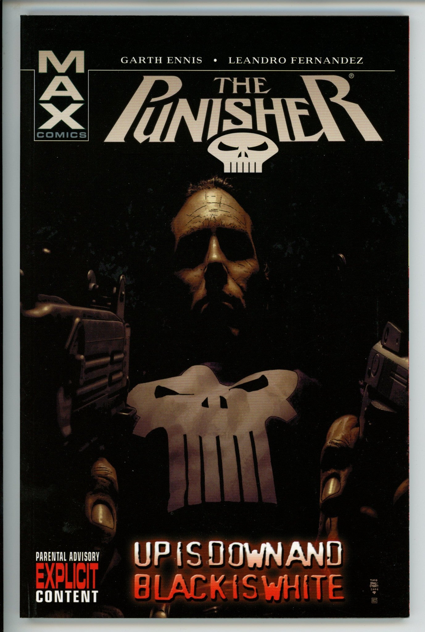 The Punisher MAX Up Is Down, Black Is White Vol 4 TP