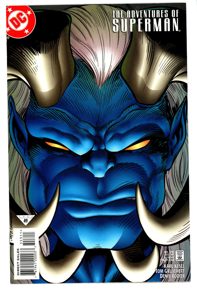 Adventures of Superman 553-DC-CaptCan Comics Inc