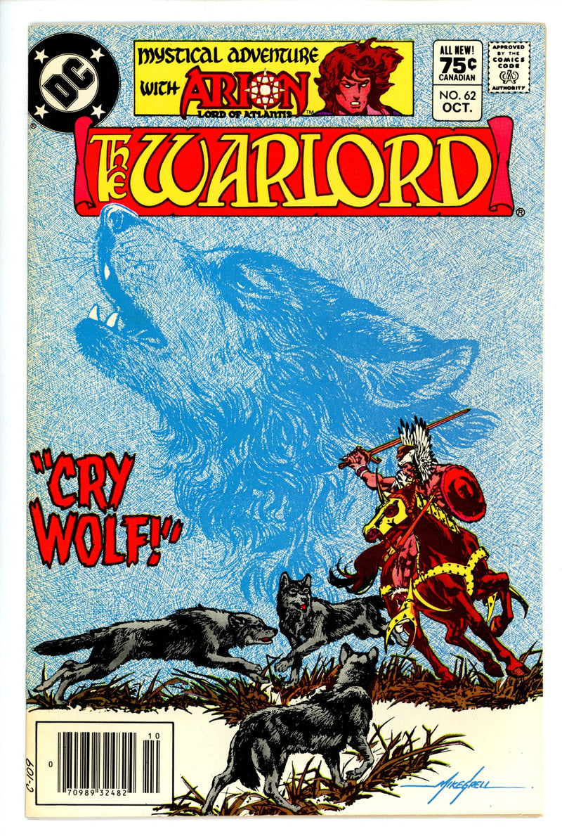 Warlord Vol 1 62 Canadian VF-