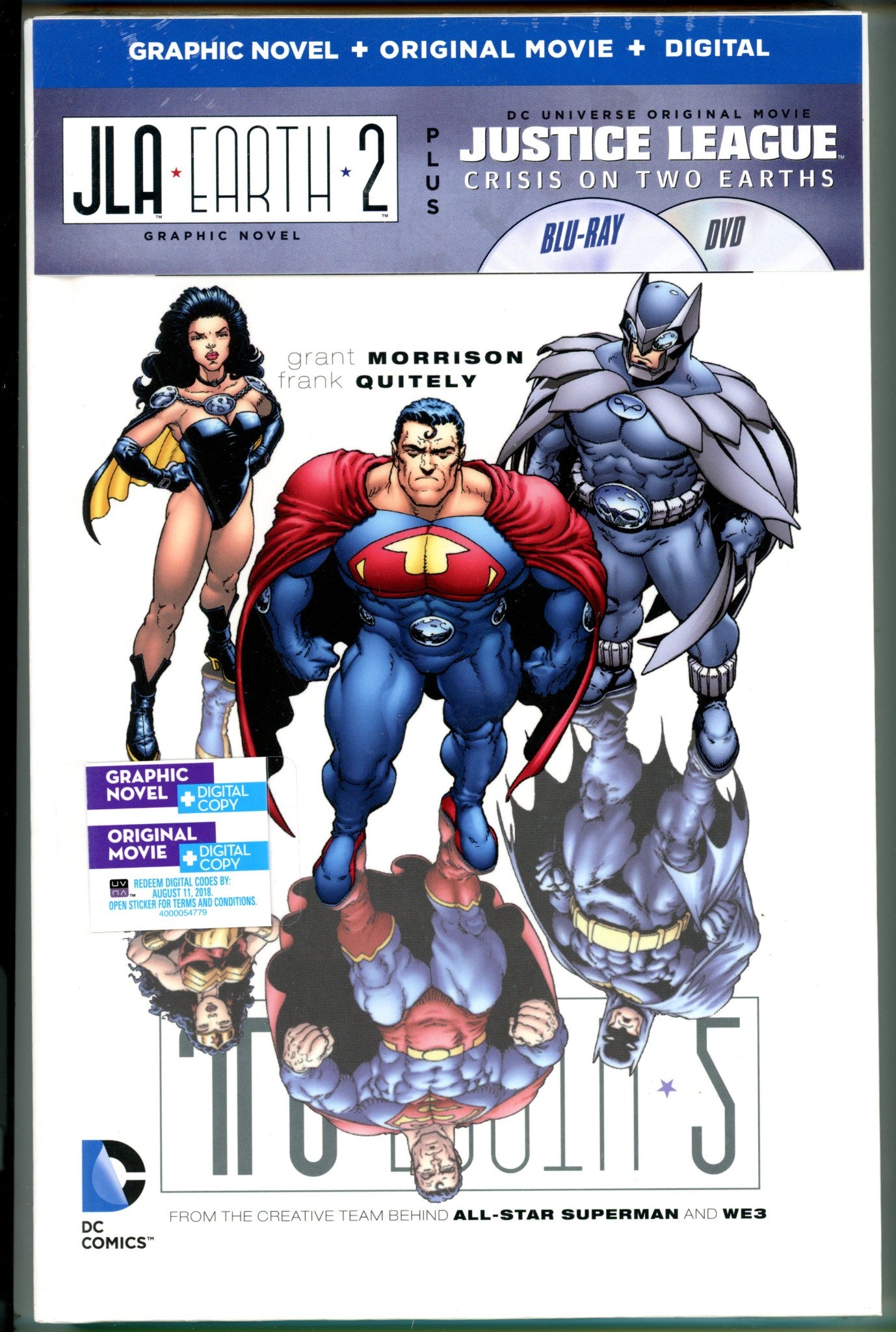 JLA Earth 2 Blu-Ray Combo HC
