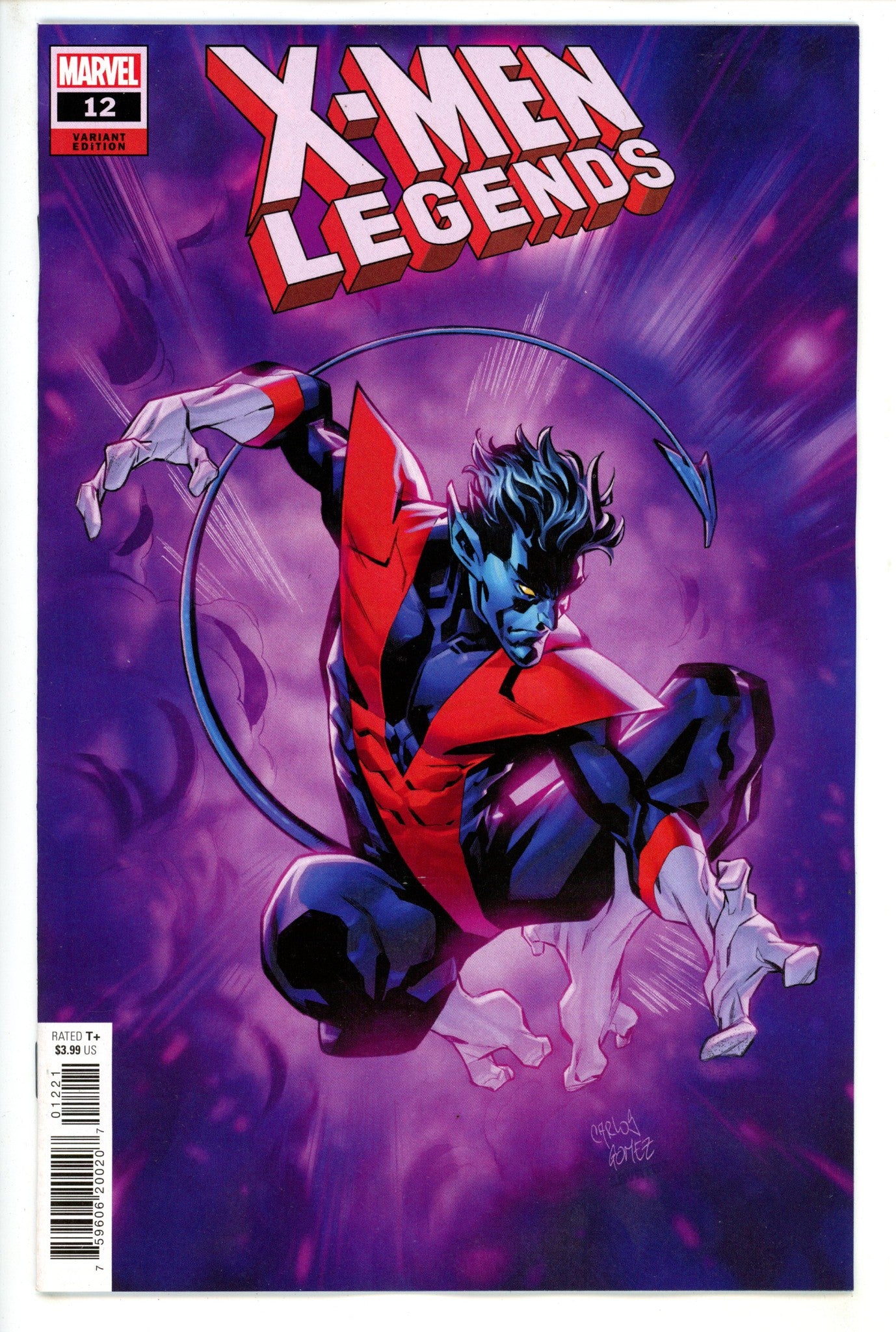 X-Men Legends 12 Carlos Variant (2022)
