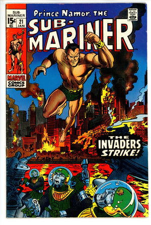 Sub-Mariner Vol 1 21 VG+