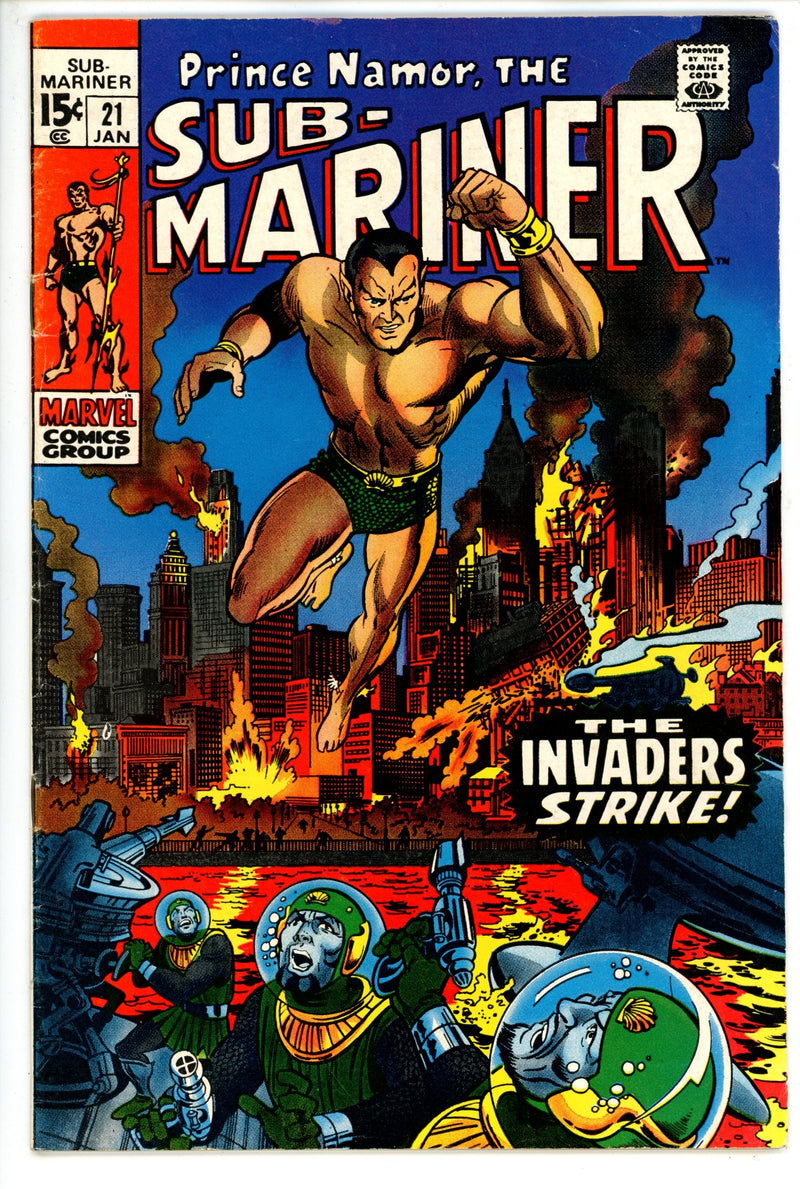 Sub-Mariner Vol 1 21 VG+