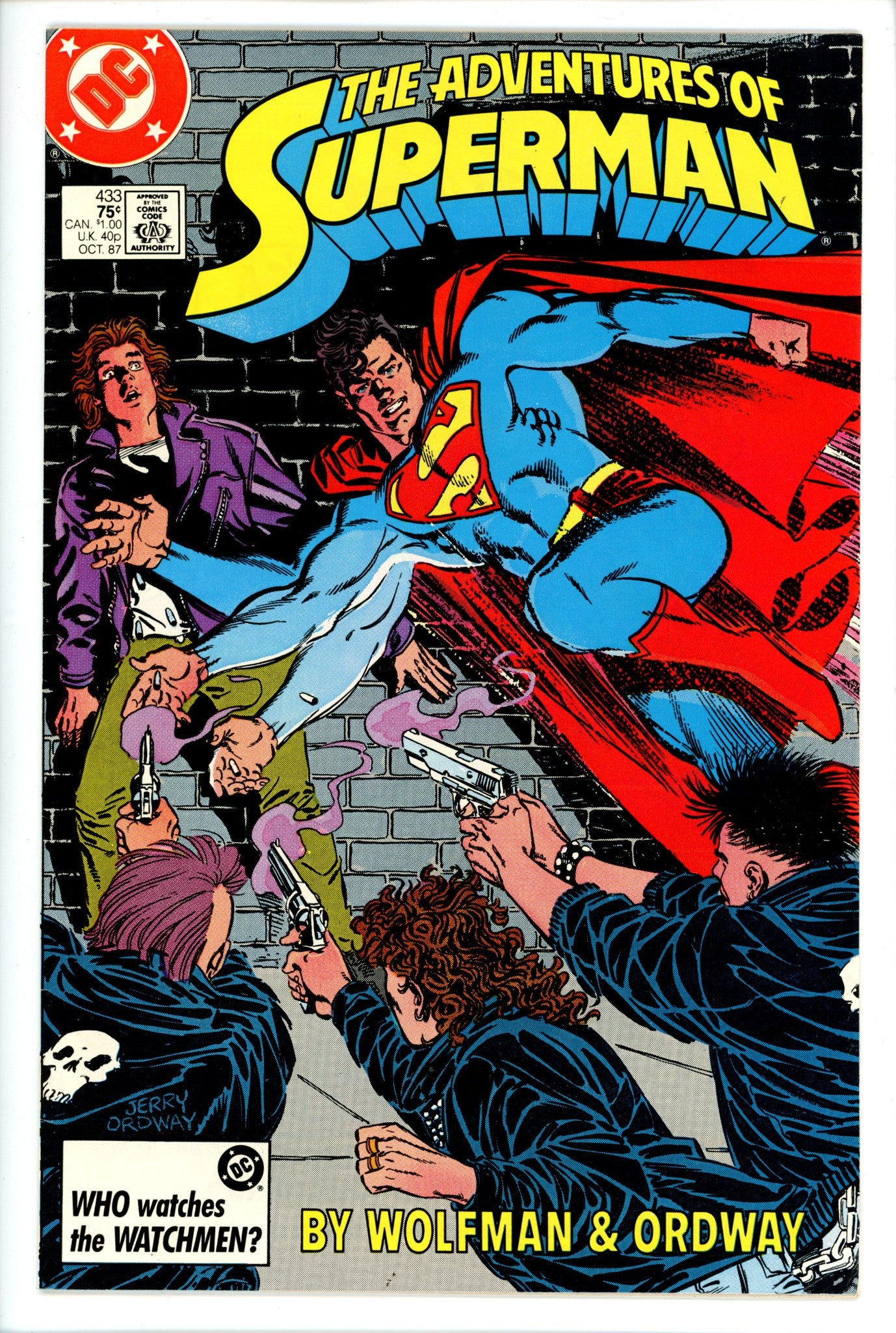 Adventures of Superman 433-DC-CaptCan Comics Inc