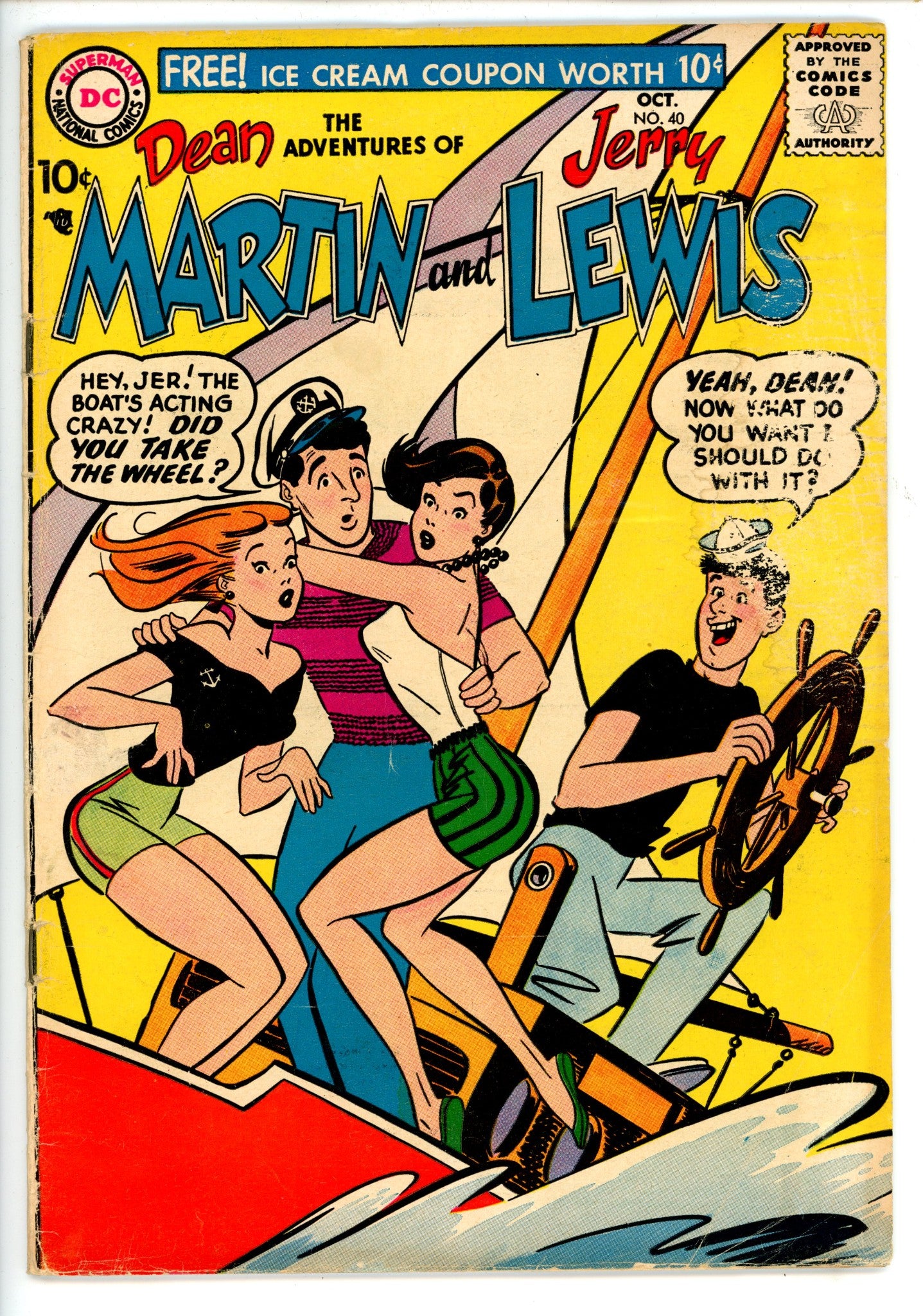 The Adventures of Dean Martin & Jerry Lewis 40 VG-