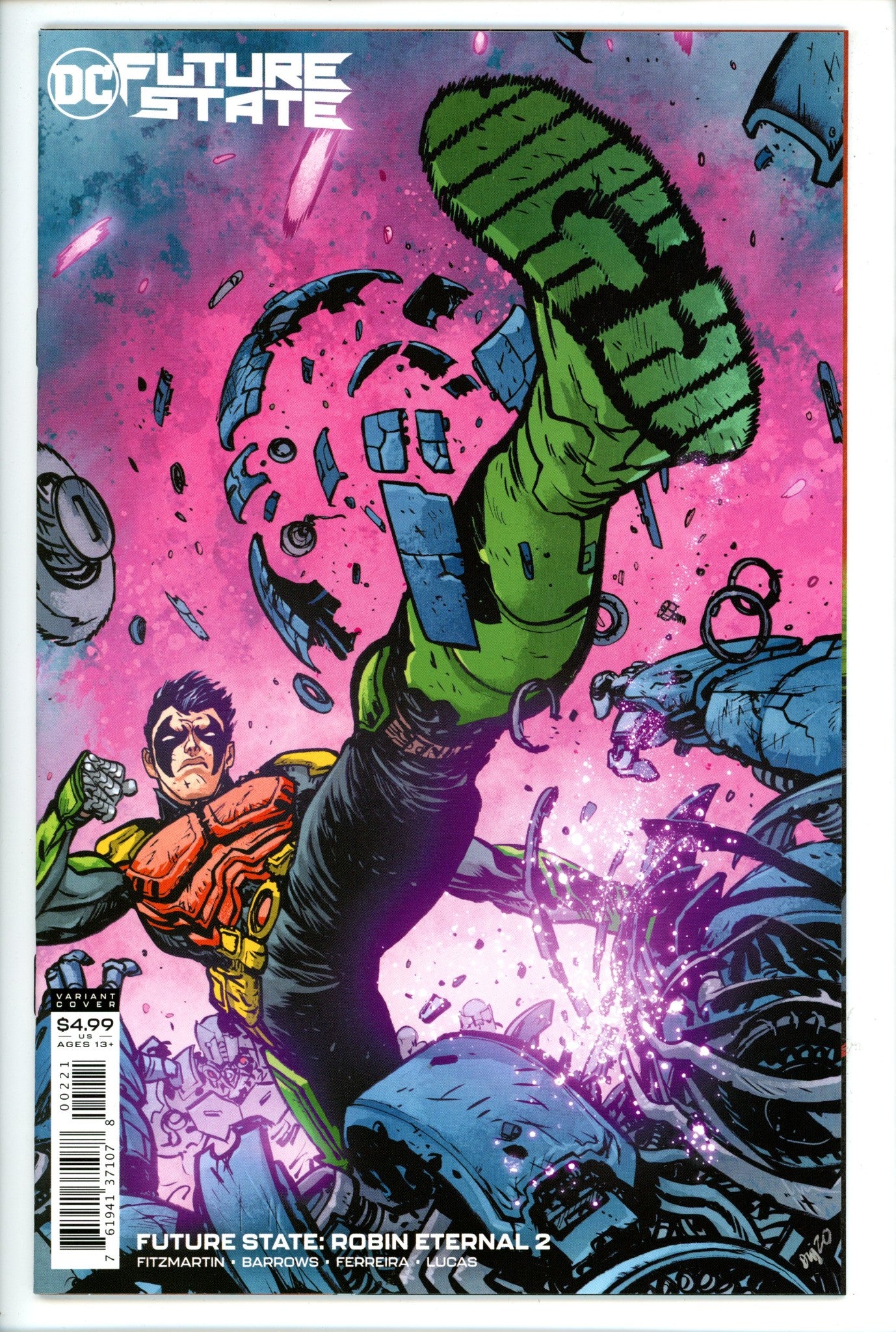 Future State Robin Eternal 2 Johnson Variant-DC-CaptCan Comics Inc