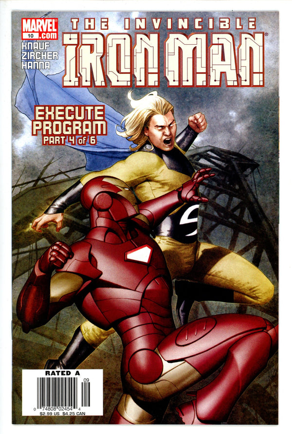 Iron Man Vol 4 10 Newsstand VF