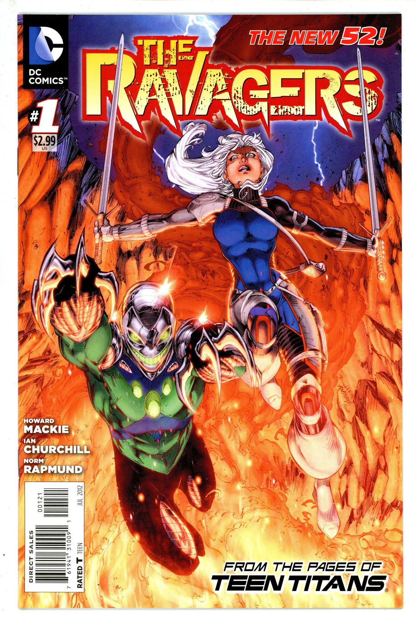 The Ravagers 1 Booth Variant (2012)