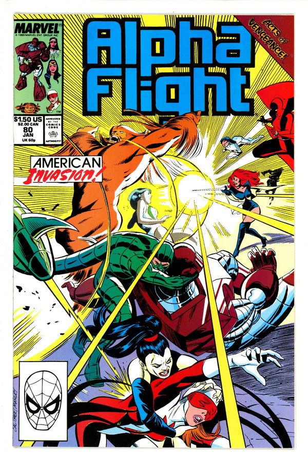 Alpha Flight Vol 1 80 (1990)
