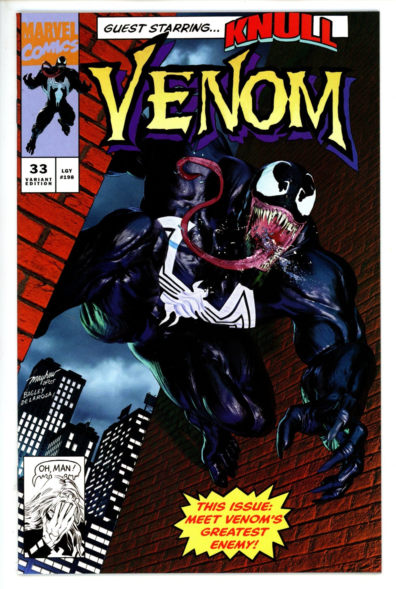 Venom Vol 4 33 Mayhew Variant NM+