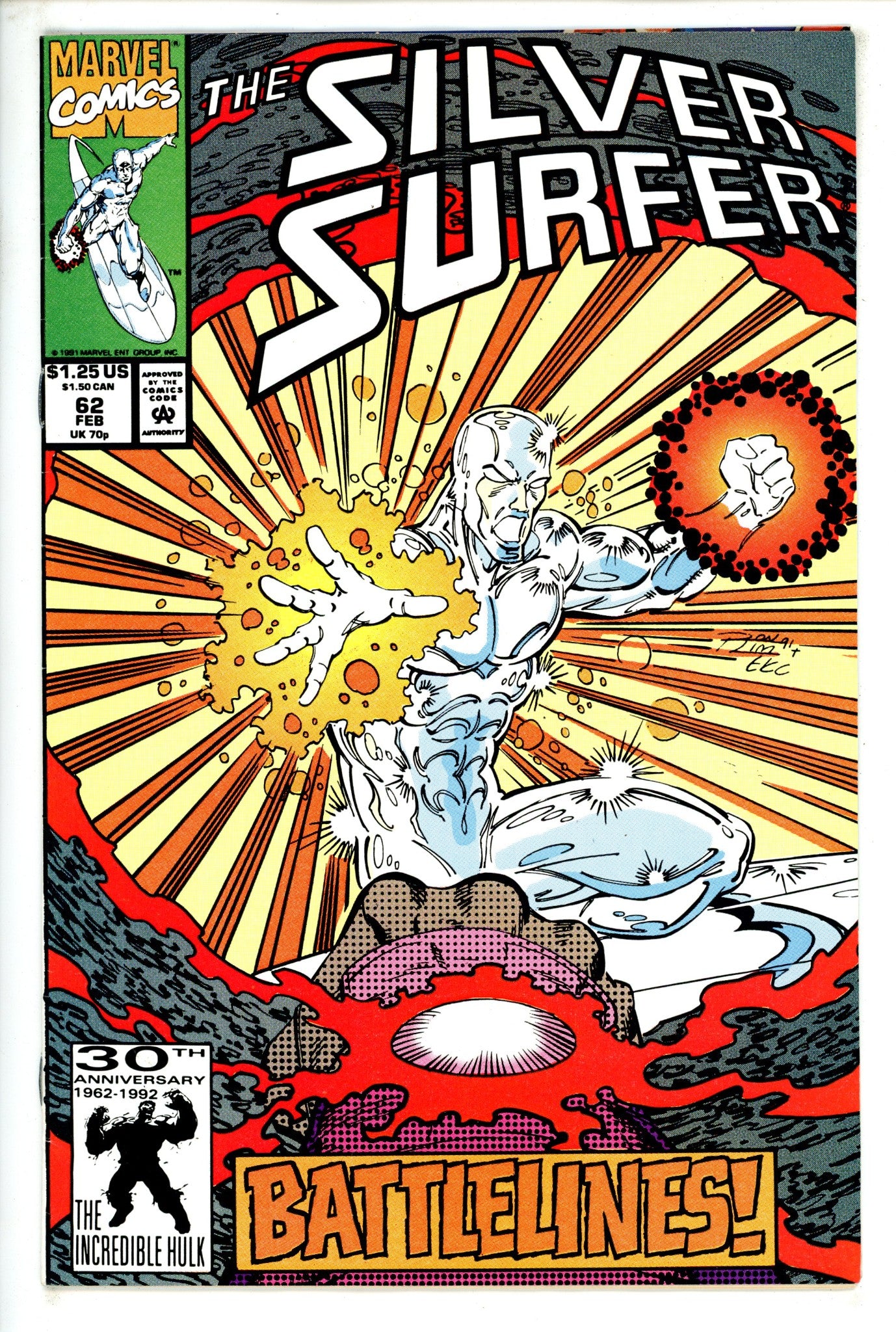 Silver Surfer Vol 3 62 (1991)