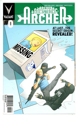 Archer & Armstrong: Archer 0 Eisma Variant