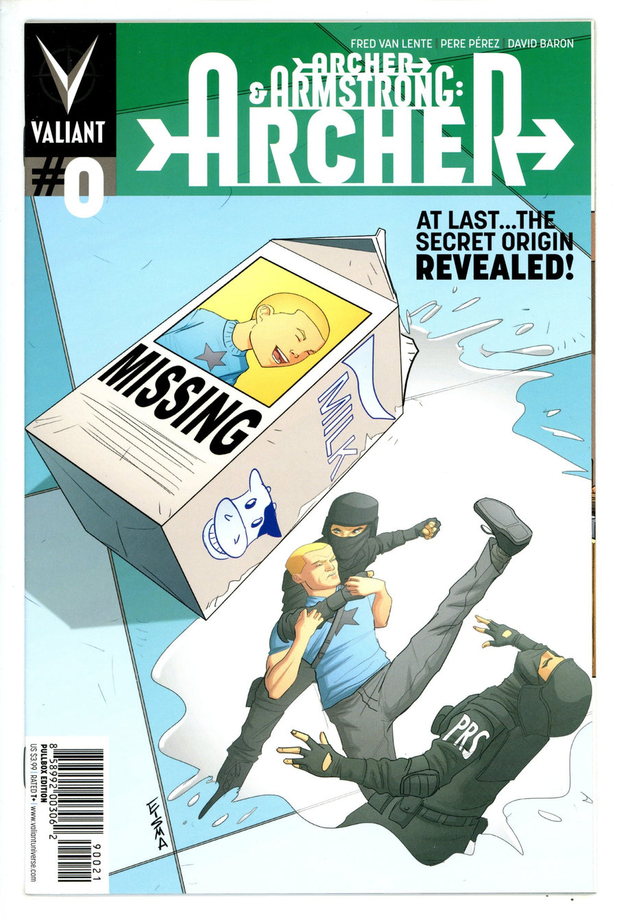 Archer & Armstrong: Archer 0 Eisma Variant