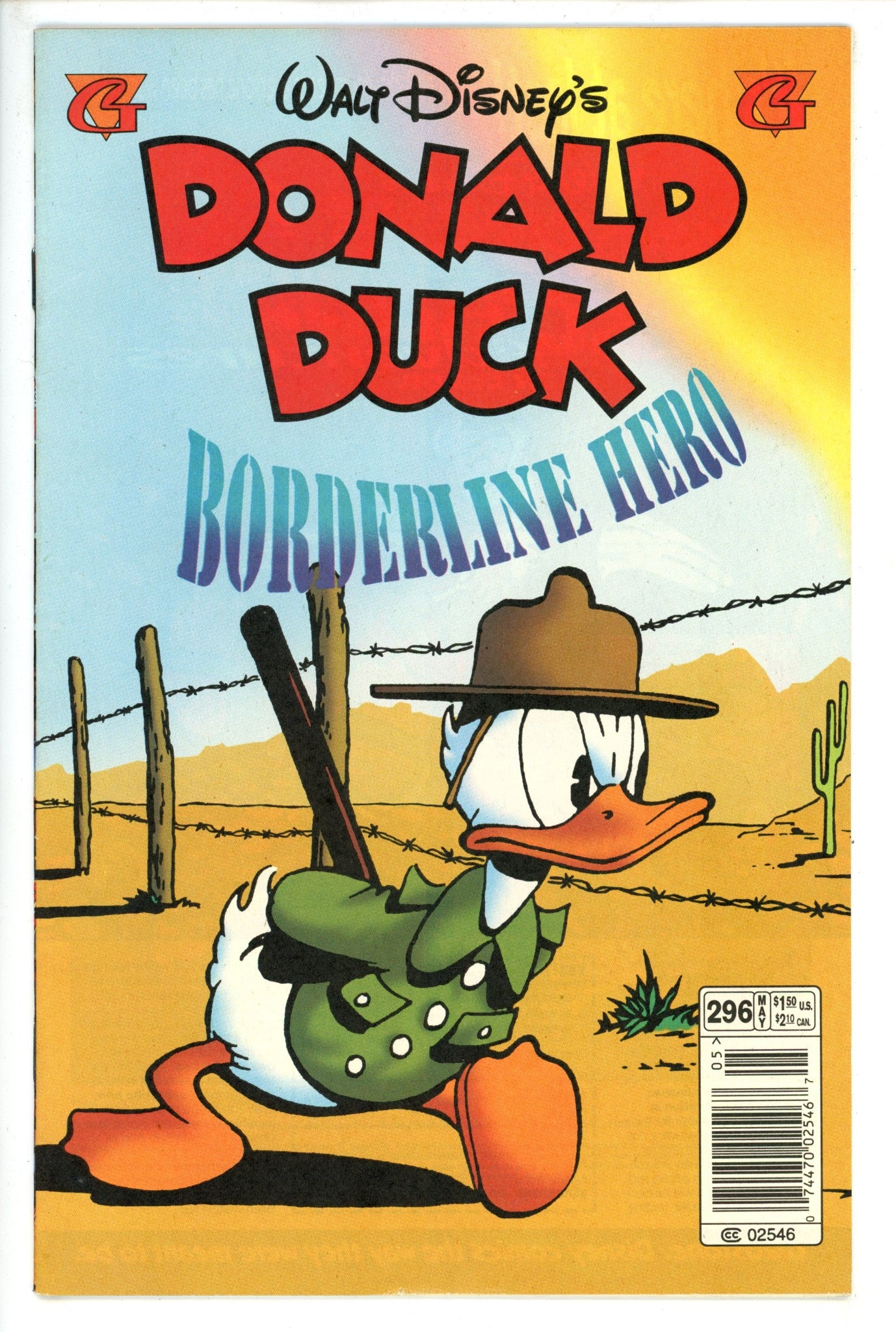 Walt Disney's Donald Duck 296 Newsstand