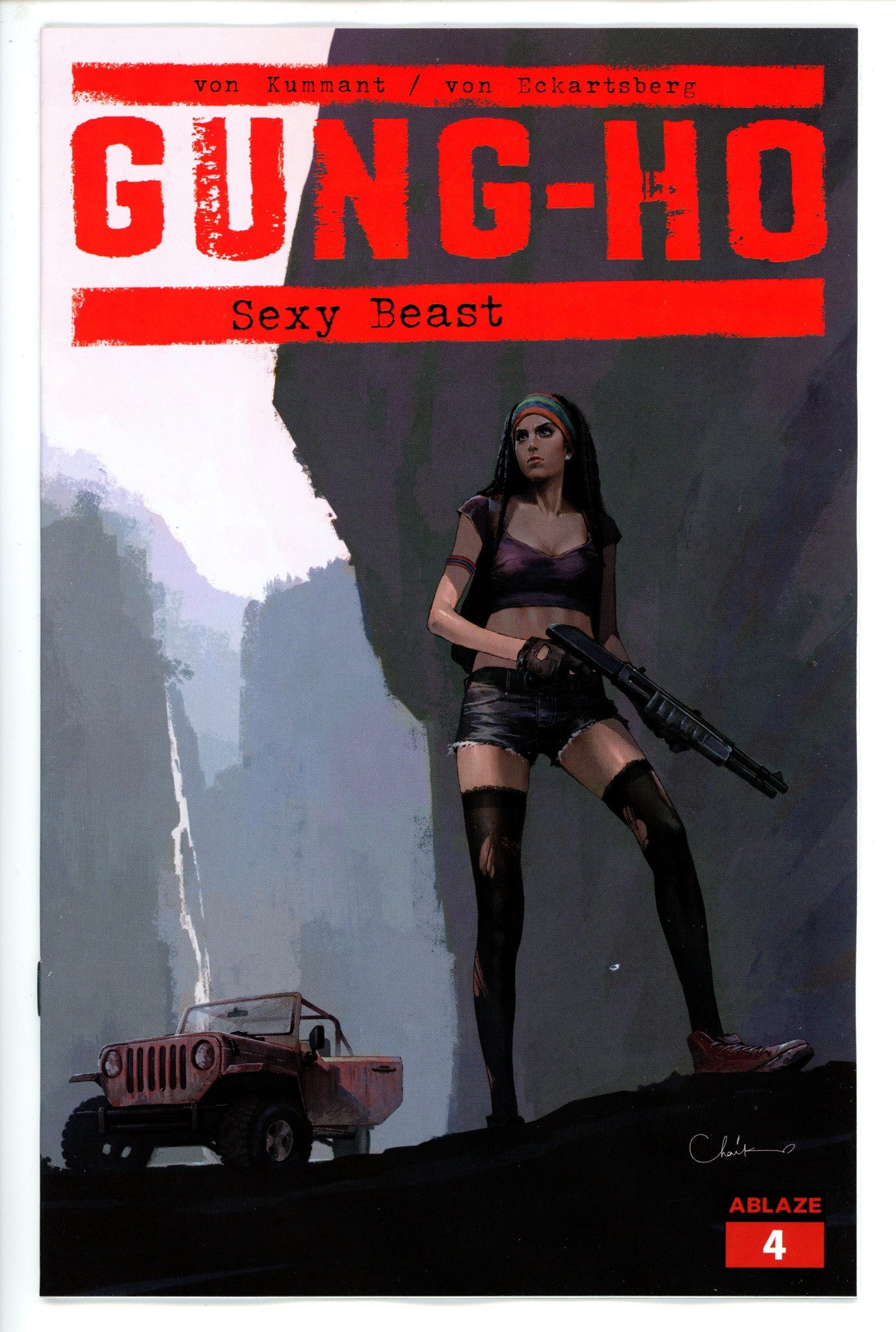 Gung Ho Sexy Beast 4 Tsai Variant-Ablaze-CaptCan Comics Inc