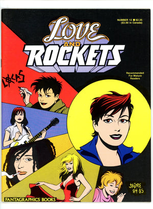 Love and Rockets 13 NM- (1985)