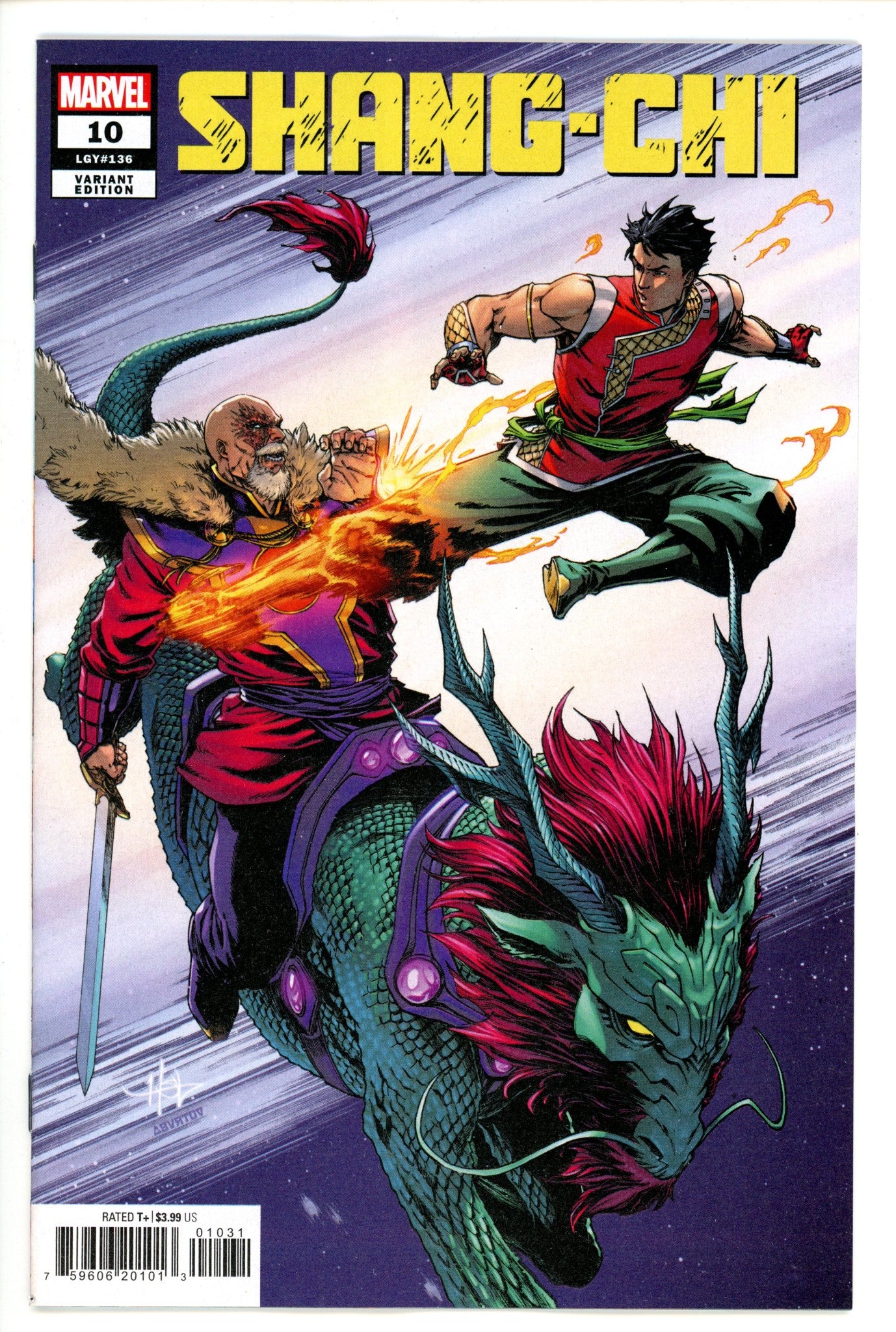 Shang-Chi Vol 2 10 Lee Variant (2022)
