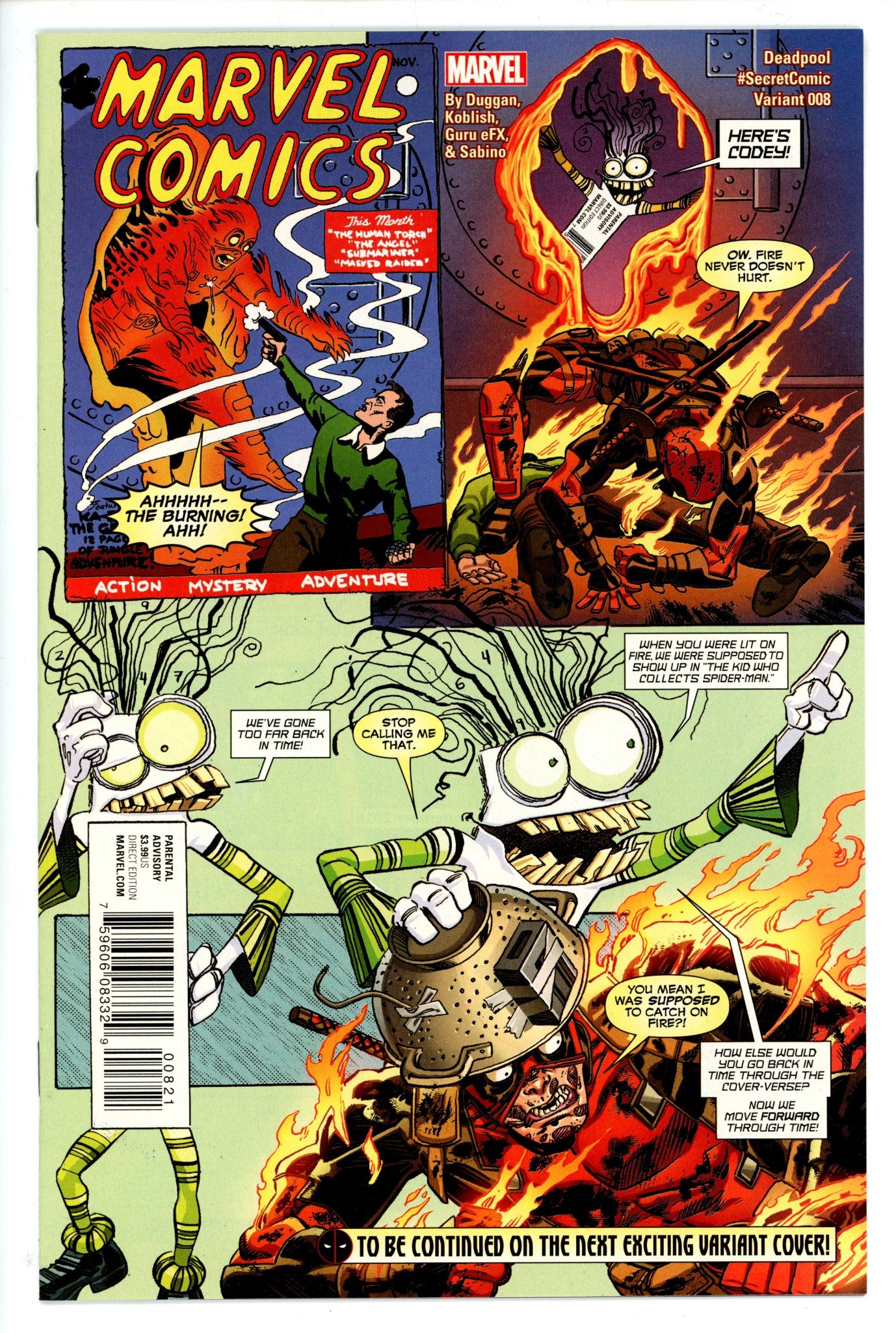 Deadpool Vol 5 8 Koblish Variant