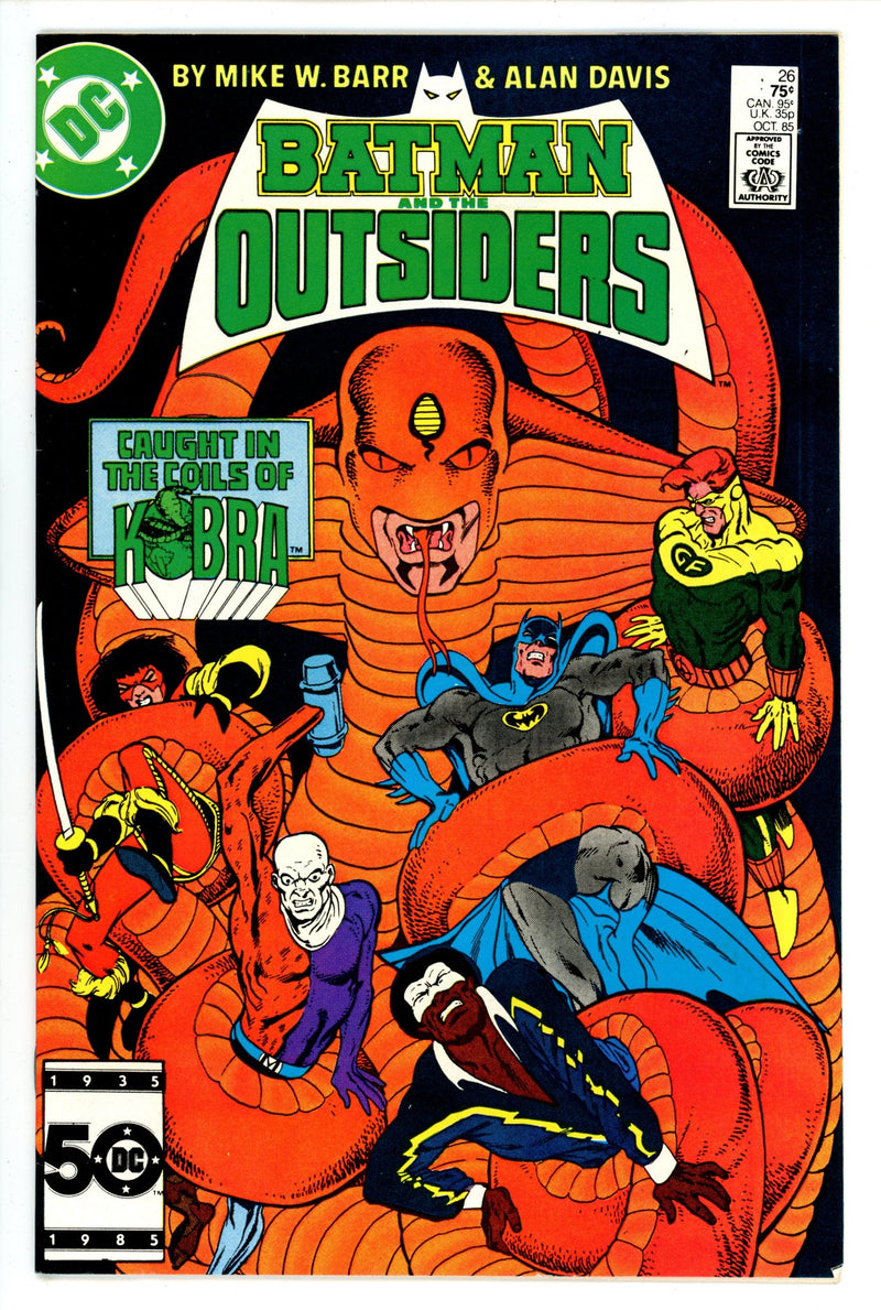 Batman and the Outsiders Vol 1 26 (1985)